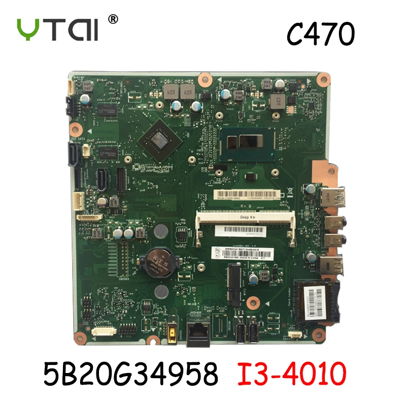 CIHASWS1 для LENOVO C470 материнская плата I3 4010 FRU:5B20G34958 6050A2644601.A01 100% Протестировано в