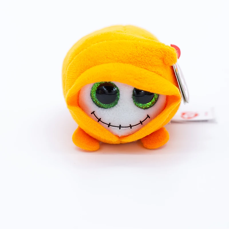 

New Ty Beanie Boos Big Eyes 4 inch 10 cm Orange Chost Plush Dolls Collectible Stuffed Toy boy girl Child Birthday Gift