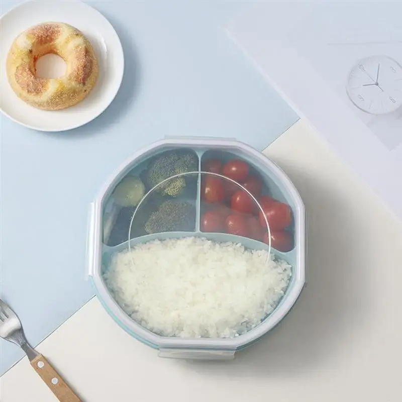 Разделенный сетчатый Ланч бокс удобный большой вместительный чехол для ланча