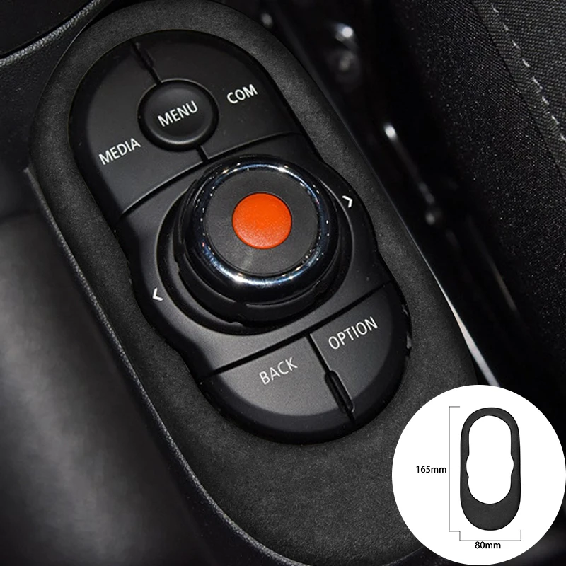 

Для BMW F55 F56 F57 F54 2014-2020 Алькантара замшевая обмотка Автомобильная мышь консоль кнопка панели отделка наклейки защитные молдинги автостайлинг