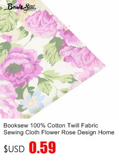 Домашний текстиль booksew хлопок льняная ткань синий узор дизайн швейный материал скатерть подушка сумка занавеска подушка Zakka CM