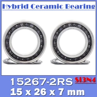 15267 hybrid ceramic bearing 15267 mm 2 pcs bicycle bottom brackets spares 15267rs si3n4 ball bearings 15267 2rs