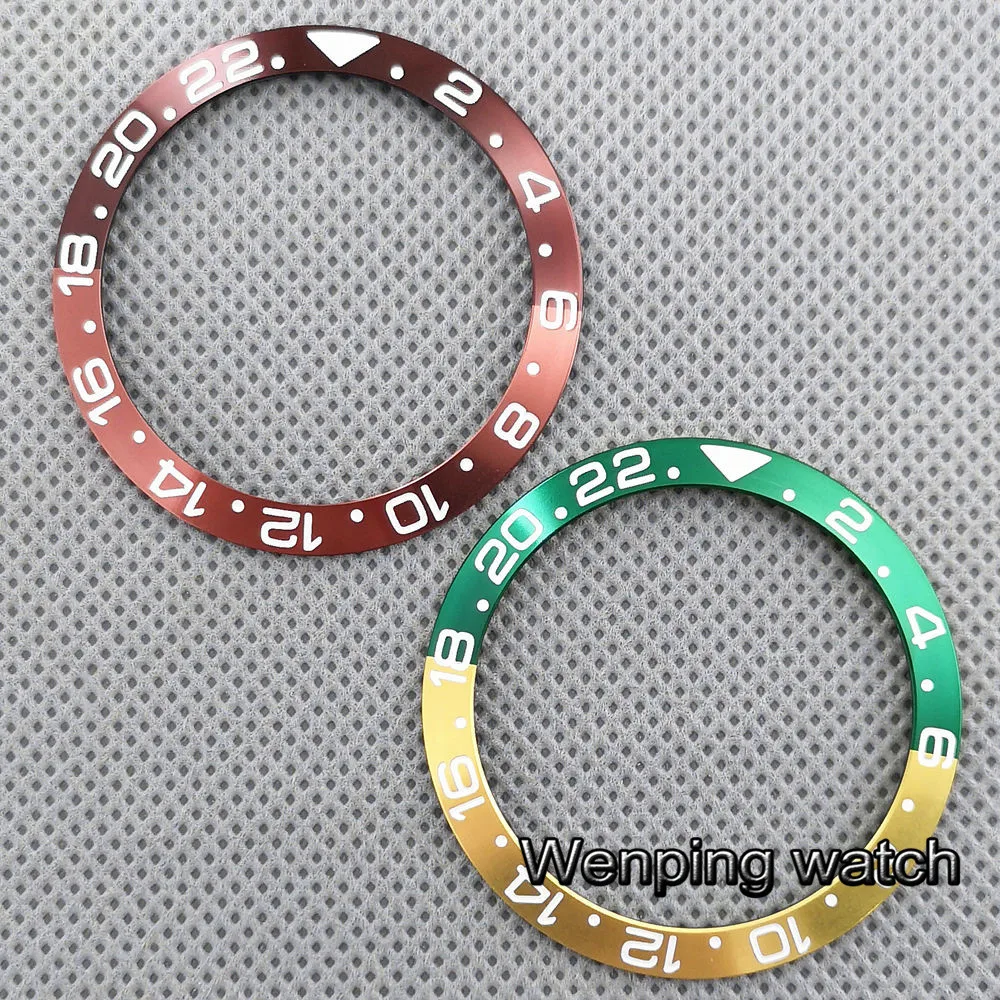 38 мм титановый Безель Вставка комплект автоматические мужские часы Чехол