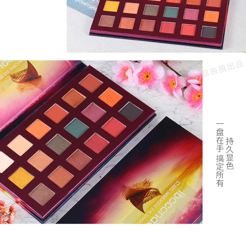 Палетка теней ibcccndc для век с плавающими тенями 18 цветов женщин макияжа |