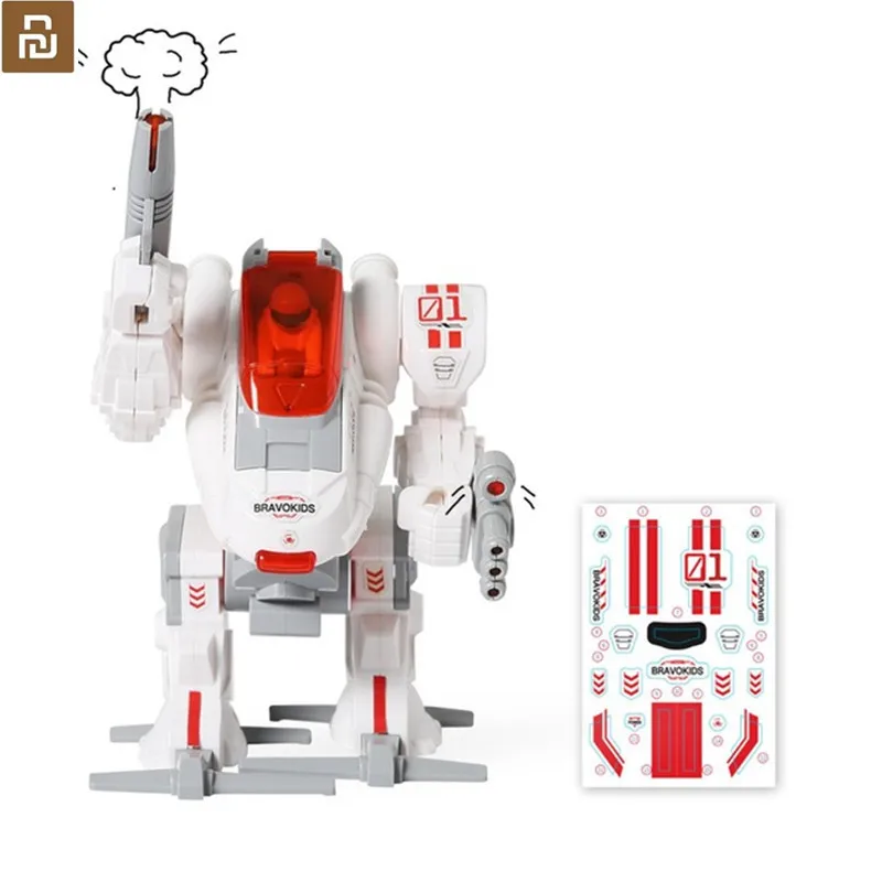 Оригинальный робот Youpin Bravokids модель воина электрический набор для