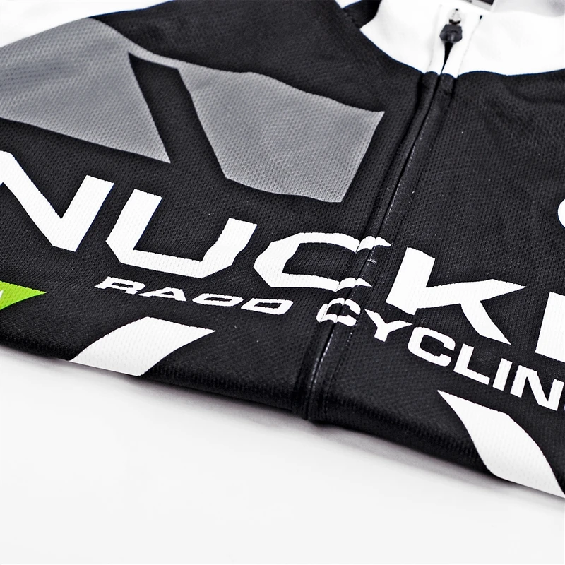 NUCKILY Pro team Мужская велосипедная Джерси с длинным рукавом демисезонная одежда для