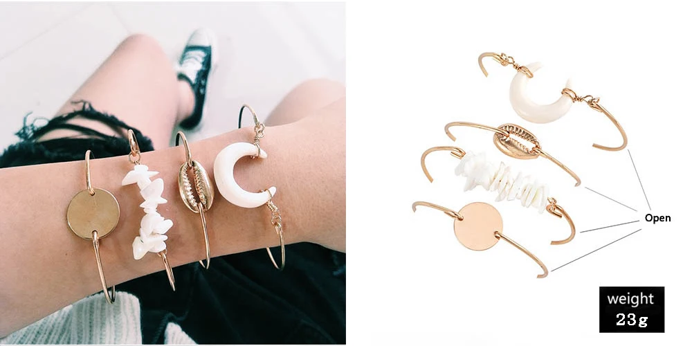 21 стиль Boho модный корпус сердце кристалл лист стрела крылья браслет-цепочка с бусинами набор для женщин Шарм пляжные вечерние ювелирные изделия аксессуары
