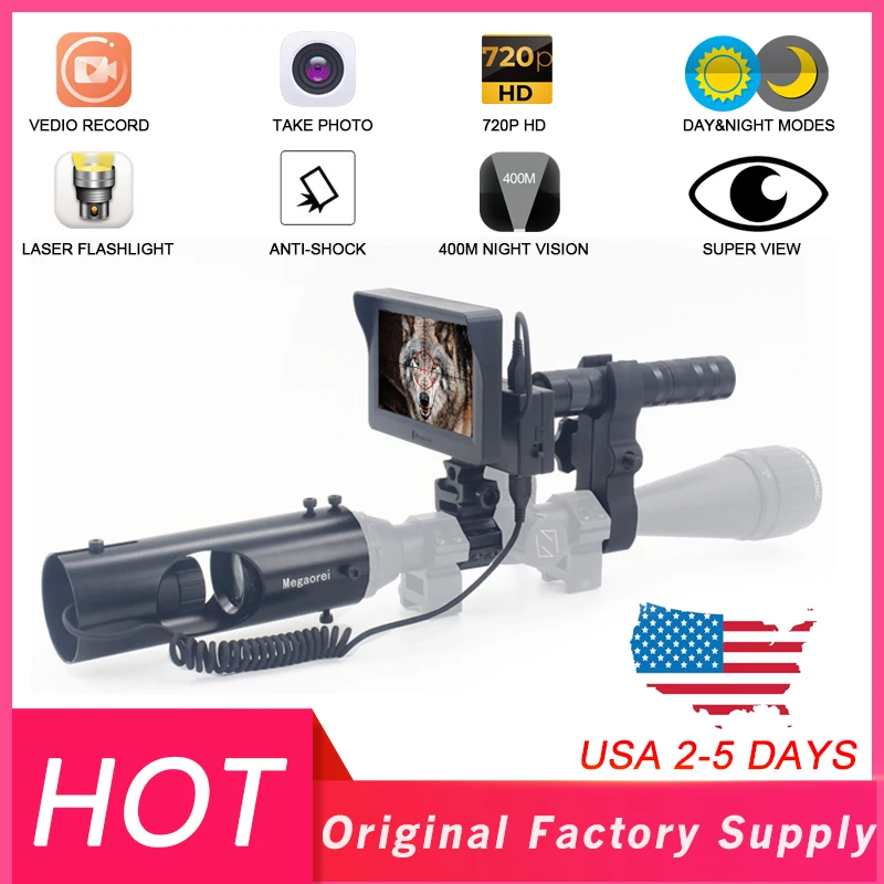 Megaorei2 оптический прицел телескоп для охотничьей винтовки ночного видения