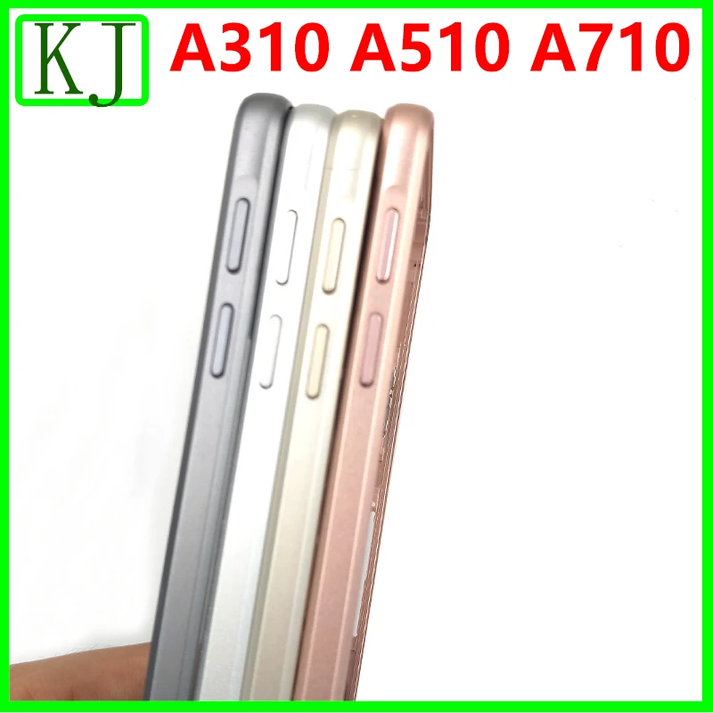 Для samsung Galaxy A3 A5 A7 A310 A510 A710 средняя передняя рамка корпуса
