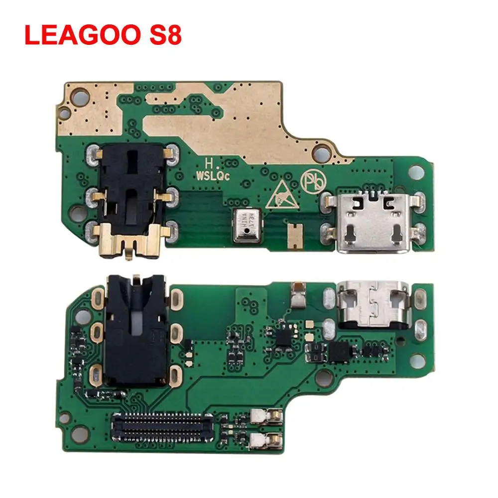 Оригинальный LEAGOO S8/T8S/M11/S11 плата с зарядным портом ремонт usb зарядная док станция