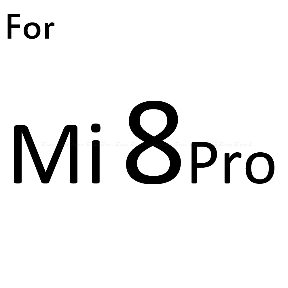 For Xiaomi Mi 8 Pro Мягкая защитная пленка из углеродного волокна на заднюю панель для Xiaomi Redmi Mi 9 8 SE 7 6 Note 8T 5 Pro AI Plus, защита заднего экрана без стекла - Цвет: For Xiaomi Mi 8 Pro