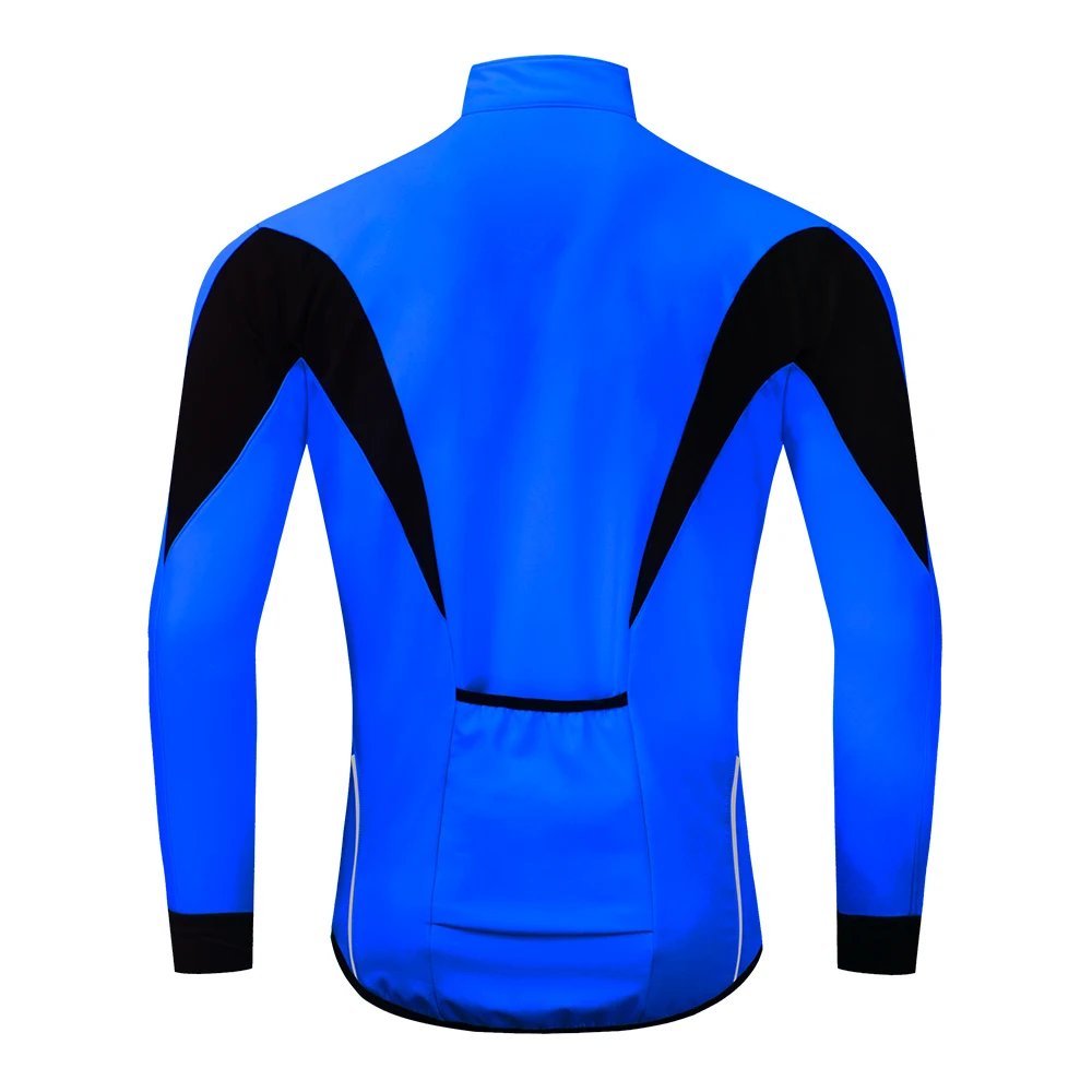 Теплая велосипедная куртка WOSAWE зимняя ветрозащитная ветровка водоотталкивающая