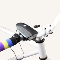 waterproof bicycle light with horn bike front light sounds outdoor sports cycling headlight flashlight bike accessories