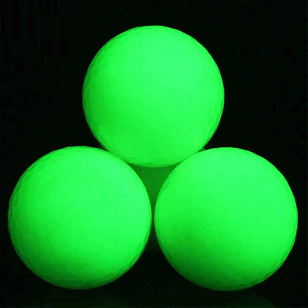 6 шт светящийся мяч для гольфа Ночью СВЕТОДИОДНЫЙ светильник вверх на гольф