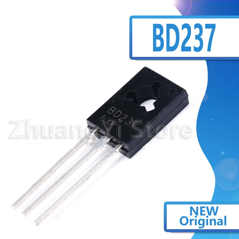 

50pcs/lot Power Transistor BD237 NPN 2A 100V TO-126 Transistor Spot