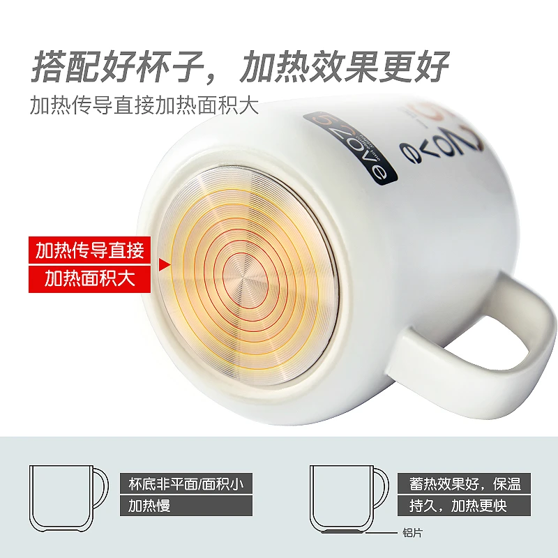 Термос с электрическим нагревом 55C термос горячей водой умный кофе молоко чай