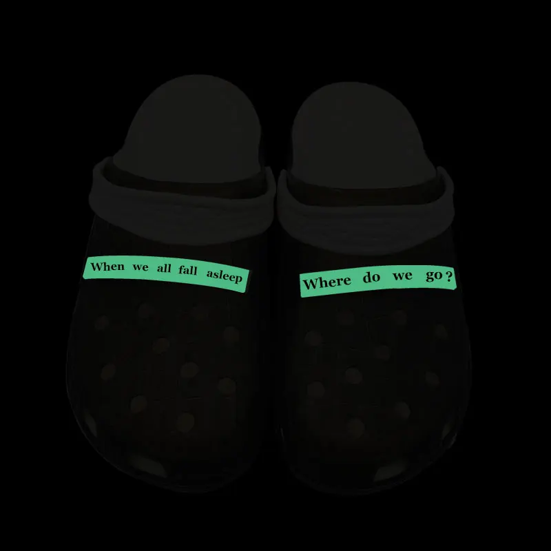 Когда мы все засыпаете где я могу добраться до вас Мужская обувь ПВХ мягкий Kapcie