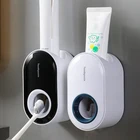 Автоматический диспенсер для зубной пасты, настенный дозатор для Тюбиков зубной пасты в ванную комнату, аксессуары для ванной комнаты