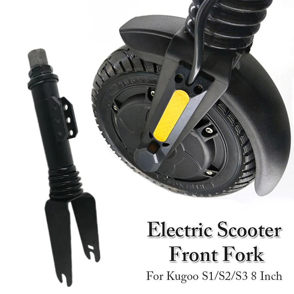 

8 Inch Electric Scooter Front Fork Assembly Aluminum Alloy Skateboard Replacement Parts For KUGOO S1 S2 S3 Electric Scooter