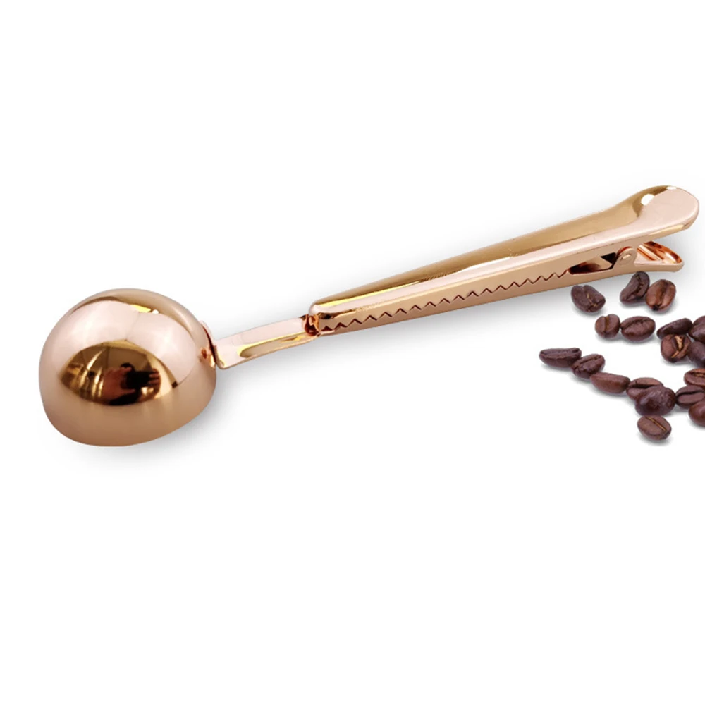 Креативная 304 ложка из нержавеющей стали с гальваническим покрытием титановая