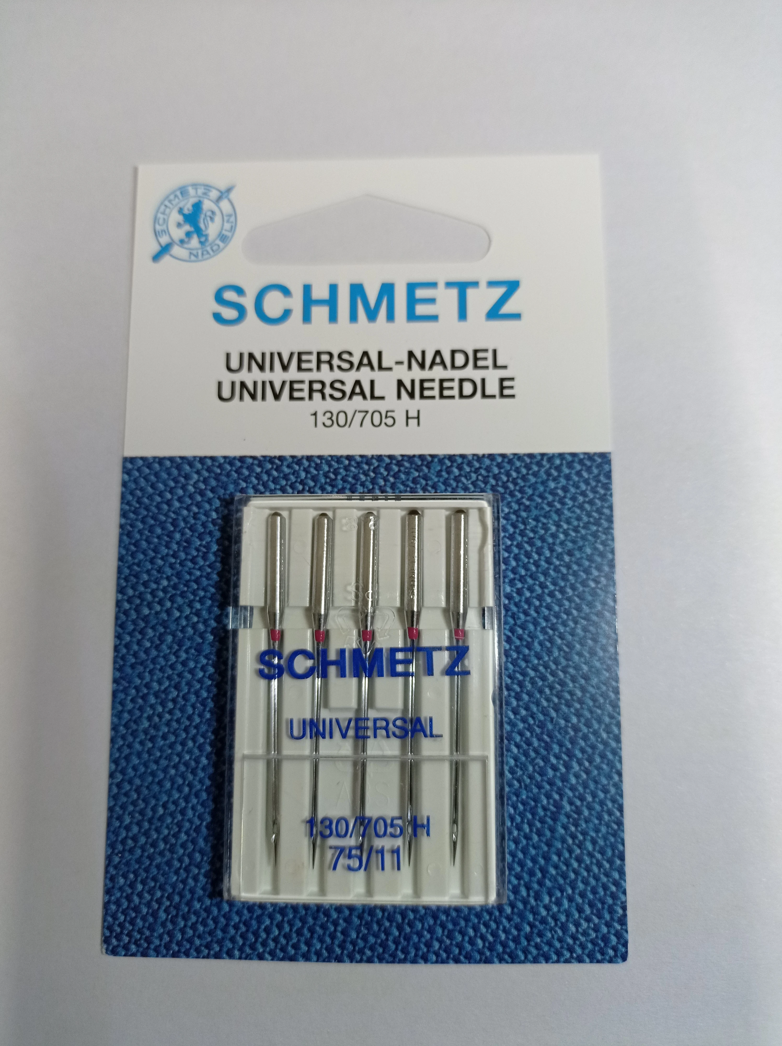 1 упаковка = 5 шт. SCHMETZ универсальные иголки HA x 1130/705H 15x1 Размеры #9 #11 #12 #14 #16 #18 для