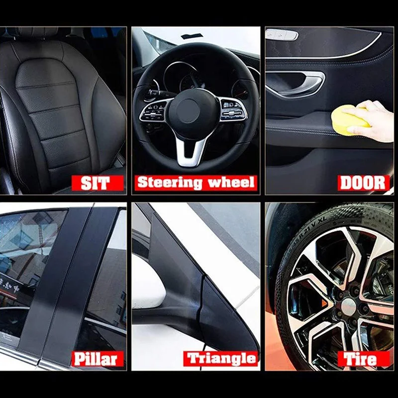 

Auto Leather Renovated Coating Paste Decontamination Anti-aging Maintenance Agent Car Seat Center Console Leather Coating paste