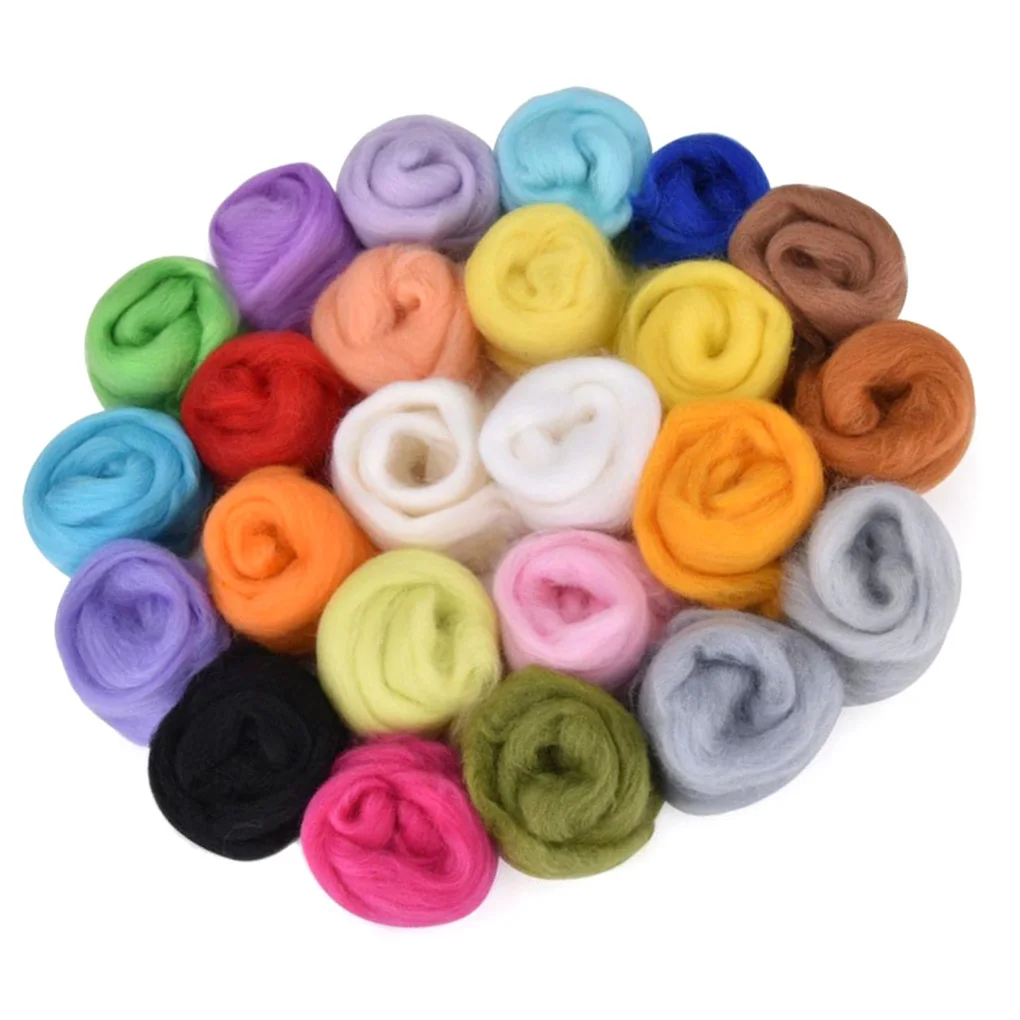 Вышивка нити для валяния ручная работа рукоделие кукла ремесла Сделай Сам