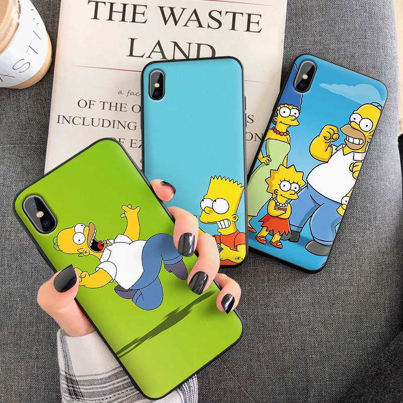 Мягкий ТПУ силиконовый чехол для телефона iPhone 11 Pro Max X XS XR 8 7 6 5 s Plus защитный