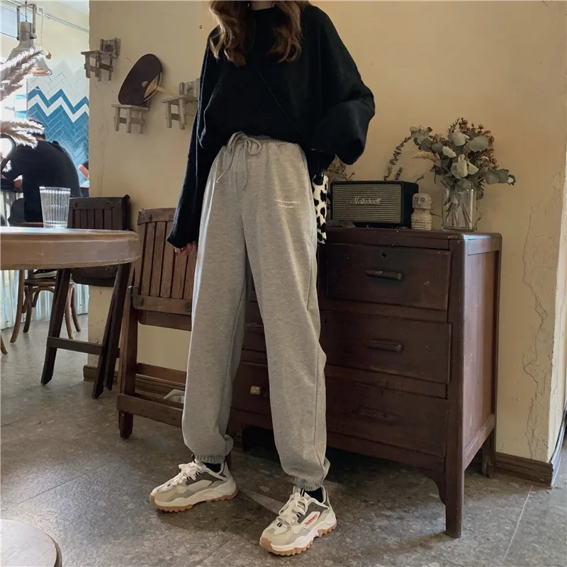 Брюки женские весенне-осенние в стиле ретро с высокой талией | Женская одежда