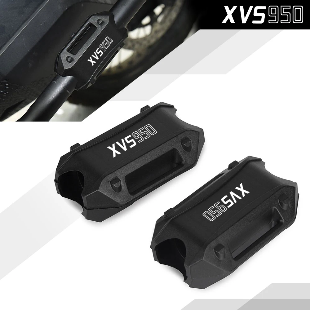 

For YAMAHA XVS950 BOLTRSPEC 2014-2018 XVS950BOLT 2016 2015 Moto 25mm Engine Crash bar Protection Bumper Decorative Guard Block