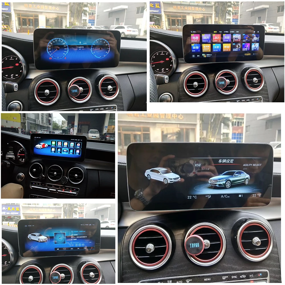 ZJCGO автомобильный мультимедийный плеер стерео GPS Радио Навигация Android экран для