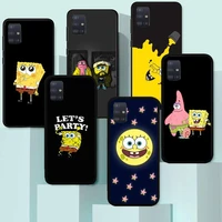cartoon sponges cute bob phone case tpu for redmi 5 5a plus 6 s2 7 7a 8 8a 9 9a k20 30 4x pro fundas cover