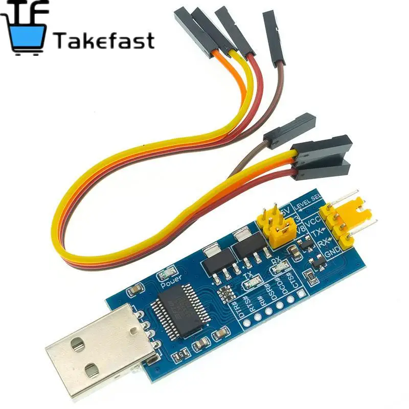 Модуль последовательного порта USB FT232RL для TTL маленькая плата 5 в 3 1 8 уровень