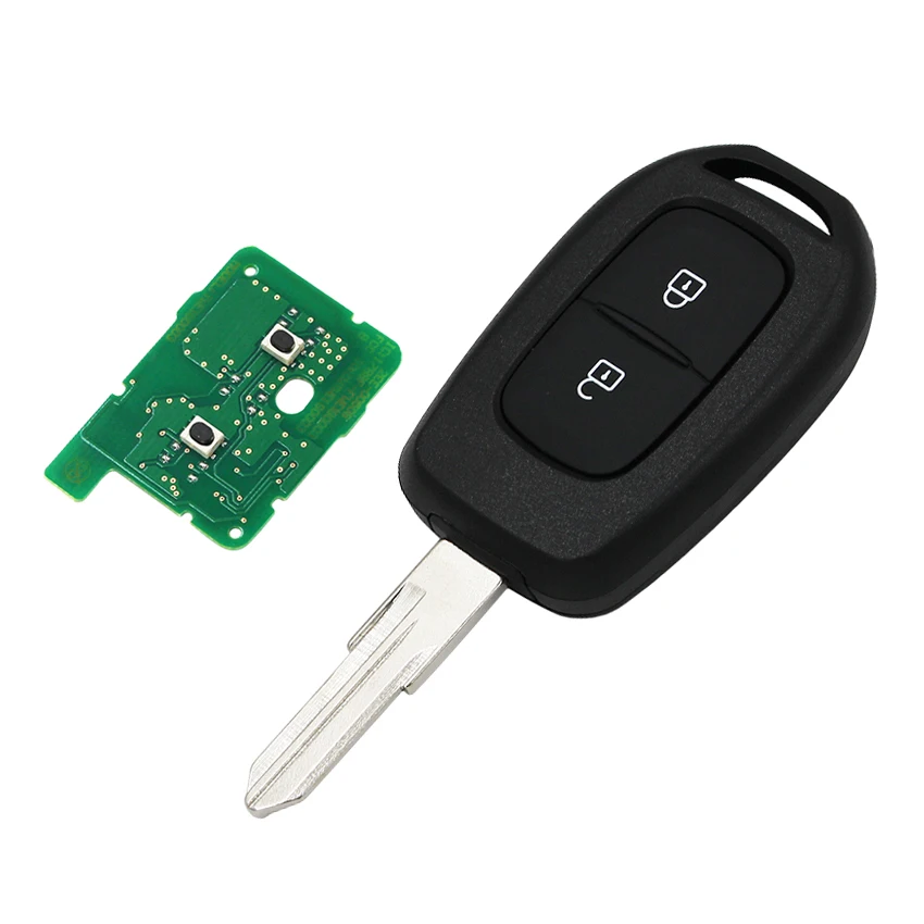 Новый дистанционный ключ 2 кнопки 434 МГц с чипом 4A PCF7961M для Renault Sandero Dacia Logan|Ключ от