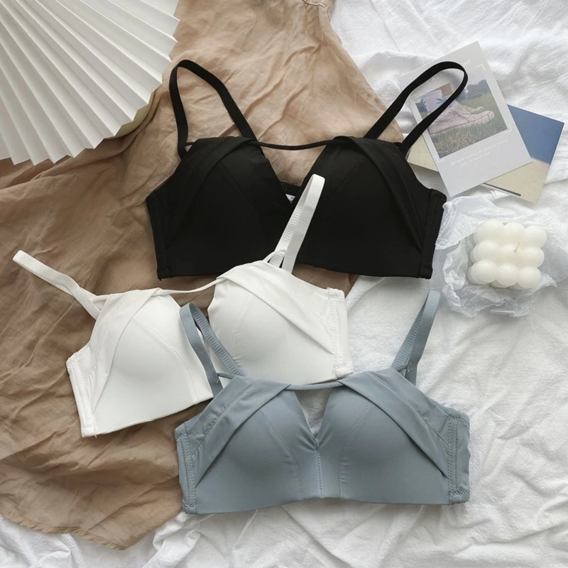 

Женский бюстгальтер с чашками пуш-ап, без косточек, 3/4