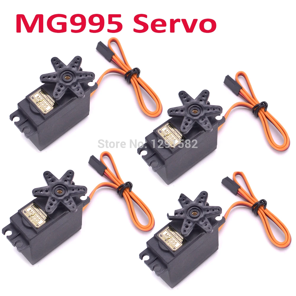 10 шт. 13 кг MG995 мг 995 / MG996R MG996 сервопривод Цифровой Металлический Шестерня RC