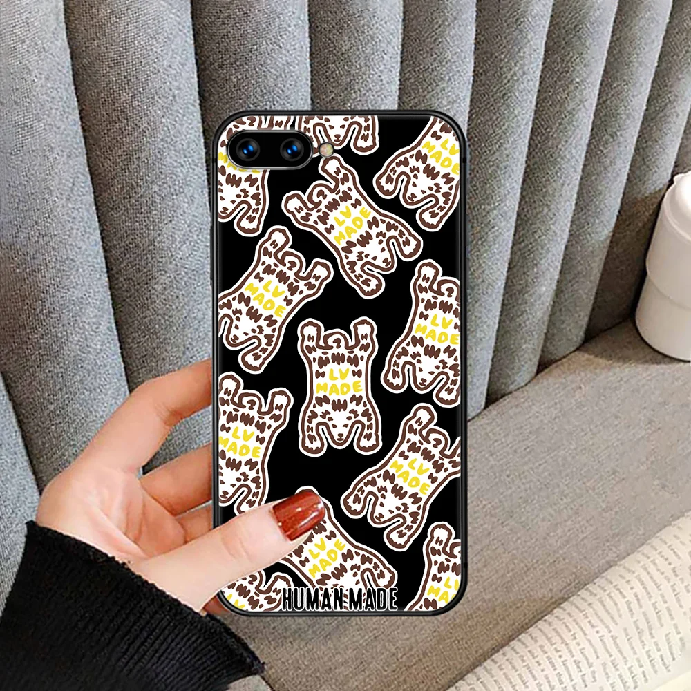 

Brand Human Made Nigo Phone Case For HUAWEI honor nova 5 7 8 9 10 20 30 A C T I X Lite Pro black funda pretty hoesjes tpu shell