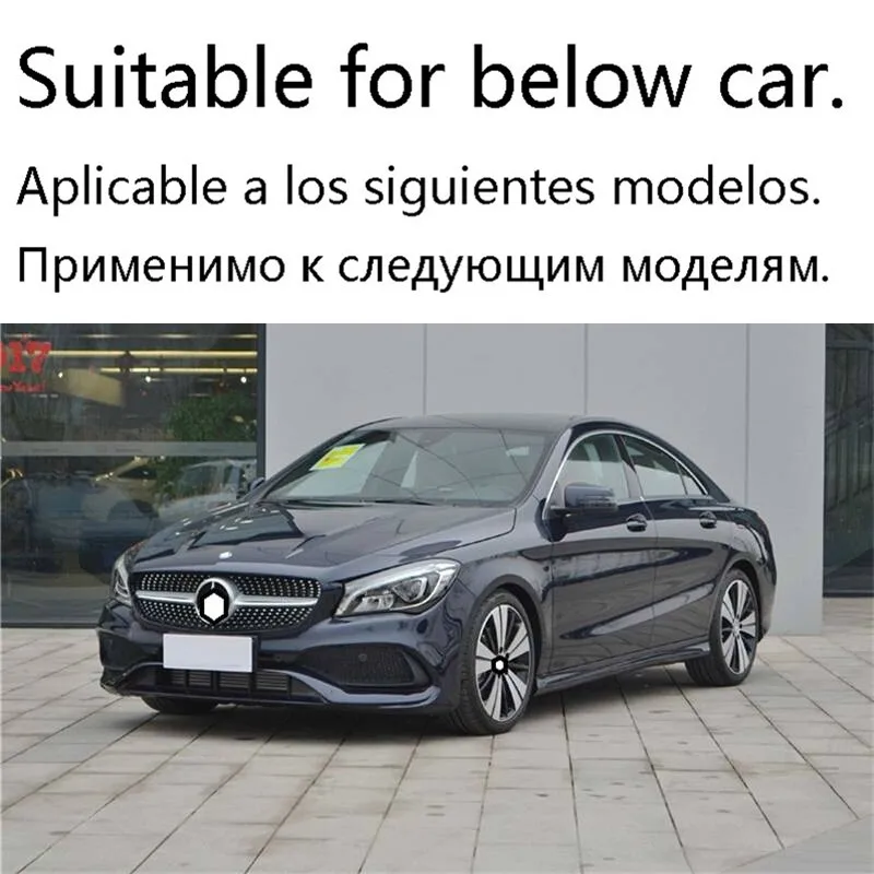 Automovil Accessory Mouldings Automobile Rear Diffuser Styling Front Lip Tunning Car Bumper 17 FOR Mercedes Benz CLA Class | Автомобили и