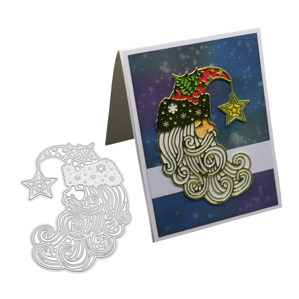 Кепка Сейлор Мун металлические Вырубные штампы Санта Клаус рождественские