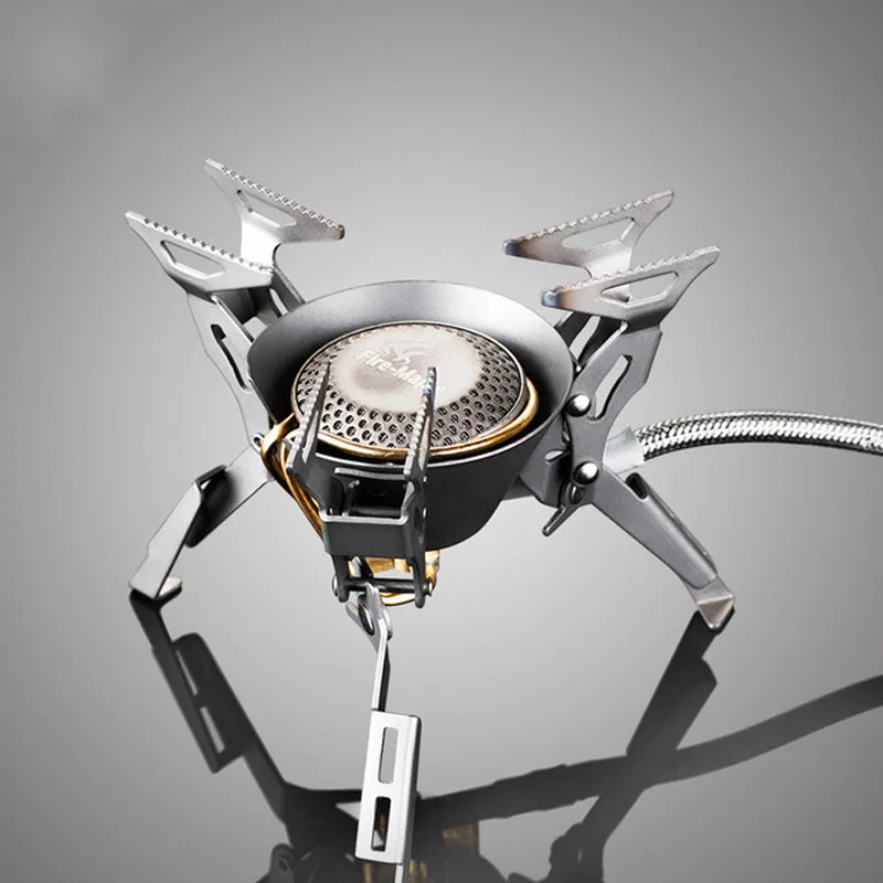 

Split Titanium Burner Head Outdoor Camping Picnic Gas Stove Camping Portable Equipment