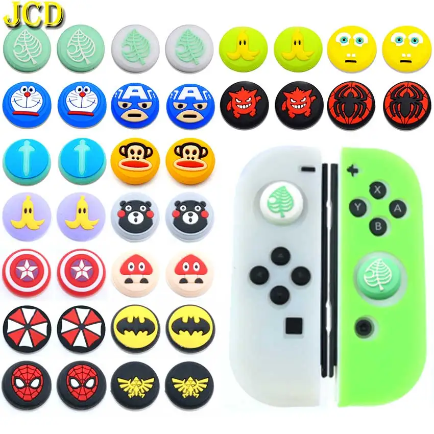 JCD 2 шт. для Joy Con джойстик пальца Grip чехол аналоговый стик крышка s Nintendo Switch Lite NS