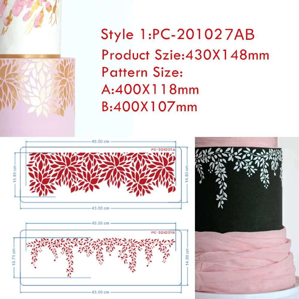 

New Arrival Cake Stencil For Walls Painting Cake Design Stencil Scrapbooking Stamp Album Decorative Cake Tool