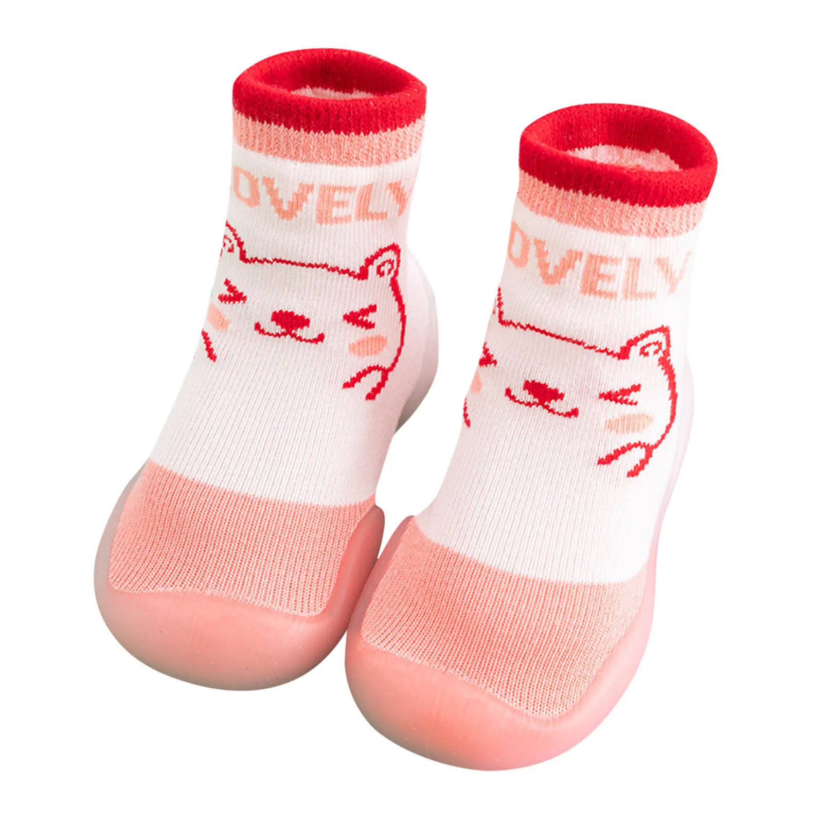 

Baby Socks Shoes Infant Color Matching Cute Kids Boys Shoes Doll Soft Soled Child Floor Socks Shoes Toddler Girls First Walkers