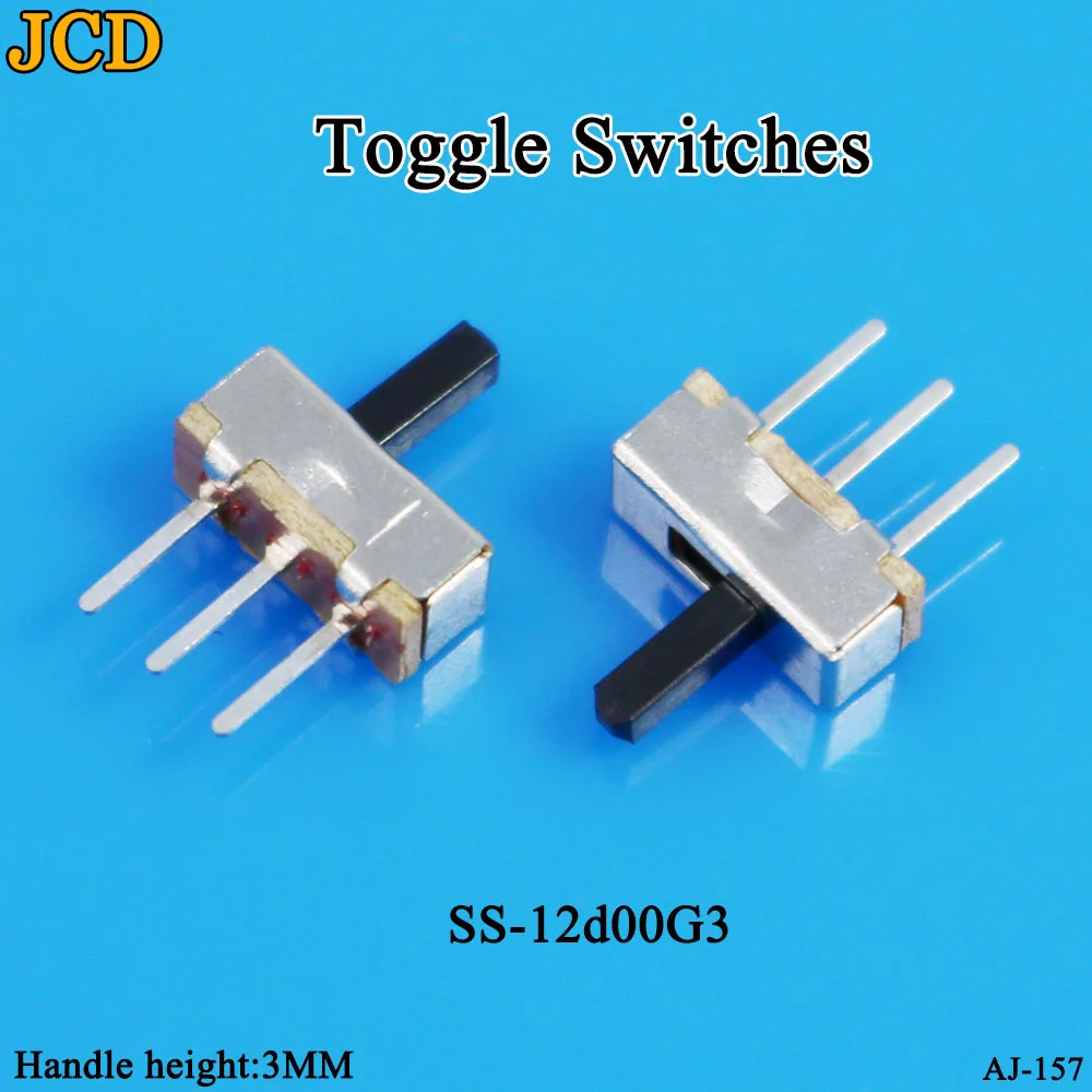 JCD 1 шт./лот SS 12D00 скользящий переключатель скользящая шестерня колеблющаяся