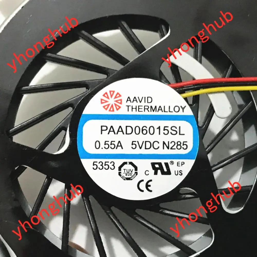 AAVID GE70 AAD06015SL N285 DC 5V 0.55A 3-проводной вентилятор для ноутбука ЦП | Компьютеры и офис