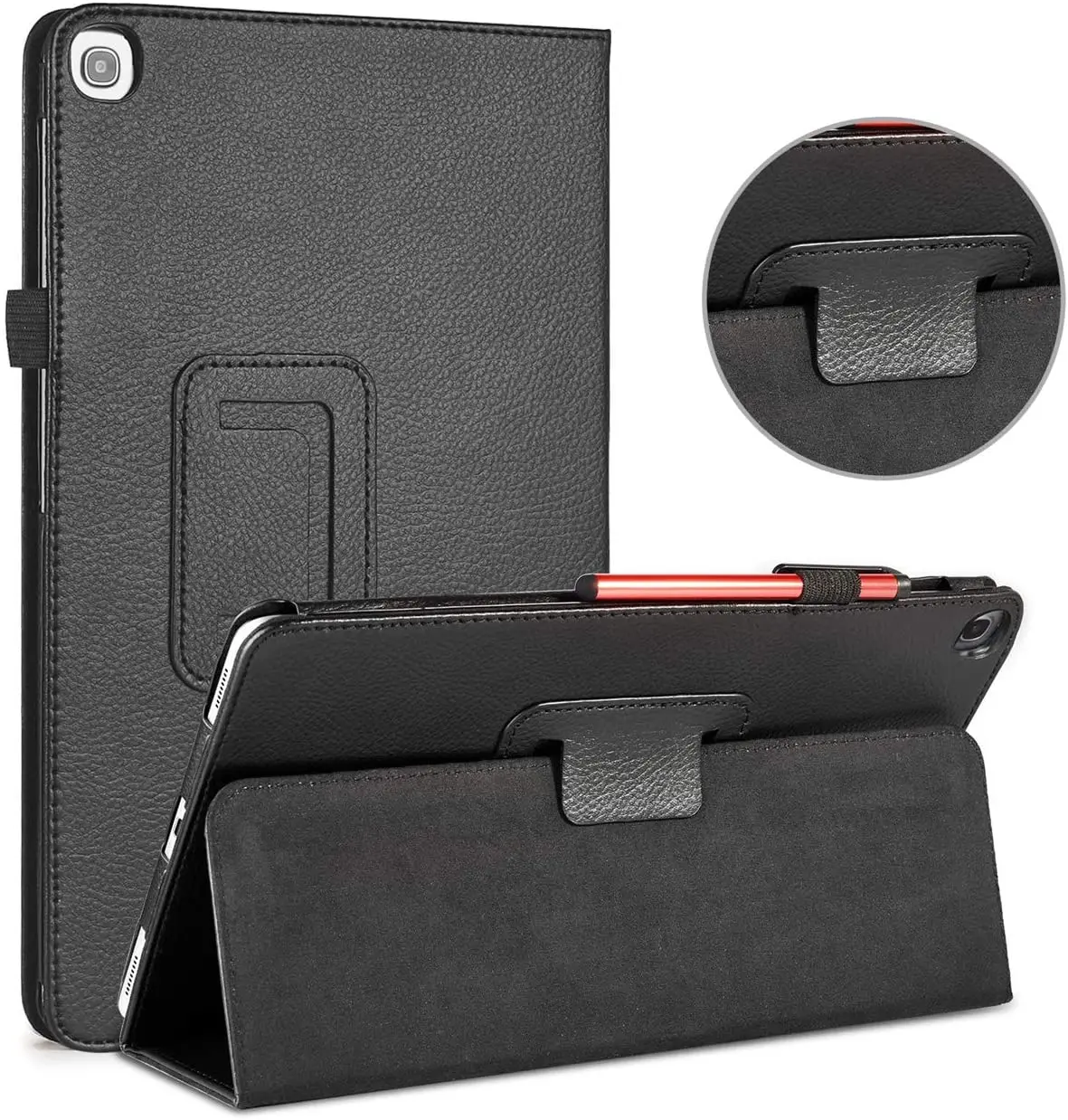 

For Samsung Galaxy Tab A 10.1 Case 2019 PU Leather Magnetic Flip Cover For Samsung Tab A7 10.4 SM-T510 SM-T515 T500 T505 Tablet