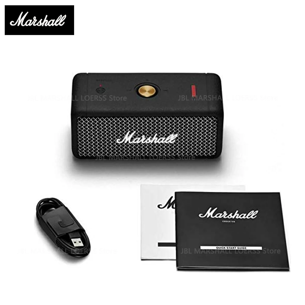 Marshall Emberton беспроводная bluetooth-колонка оригинальная портативная IPX7