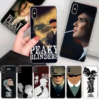 hot peaky blinders soft phone case for iphone 11 12 13 pro max xr x xs mini apple 8 7 plus 6 6s se 5s fundas coque shell cover