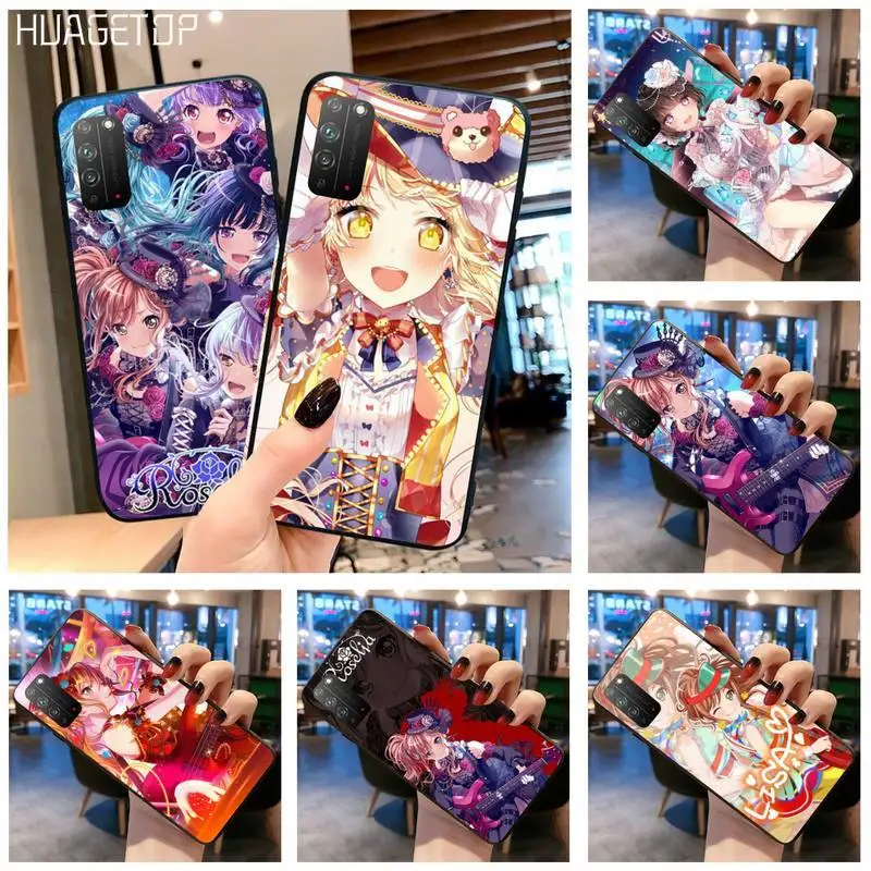 

HUAGETOP ran bang dream lisa girls DIY phone Case cover Shell for Huawei Honor 30 20 10 9 8 8x 8c v30 Lite view pro