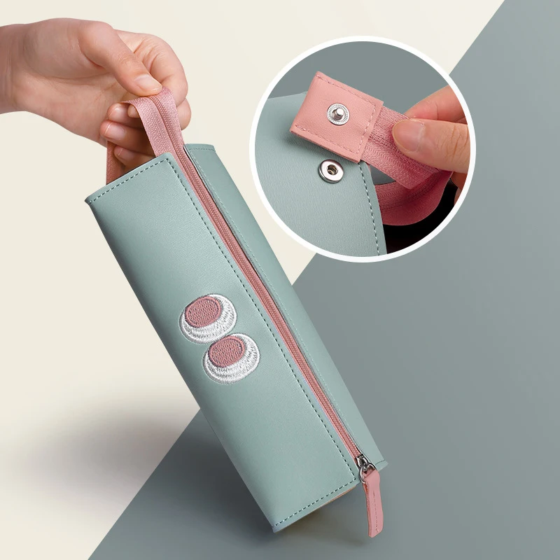 

pencil case cases cute popular Korean Stationery 2021 Pen Bag pouch material escolar Kawaii School supplies High capacity Scuola